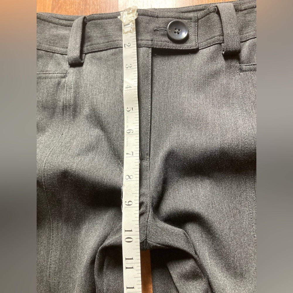 Talbots Petites Stretch Gray Women’s Straight Leg Dress Pants Slacks NWT Sz 12 - Picture 8 of 10
